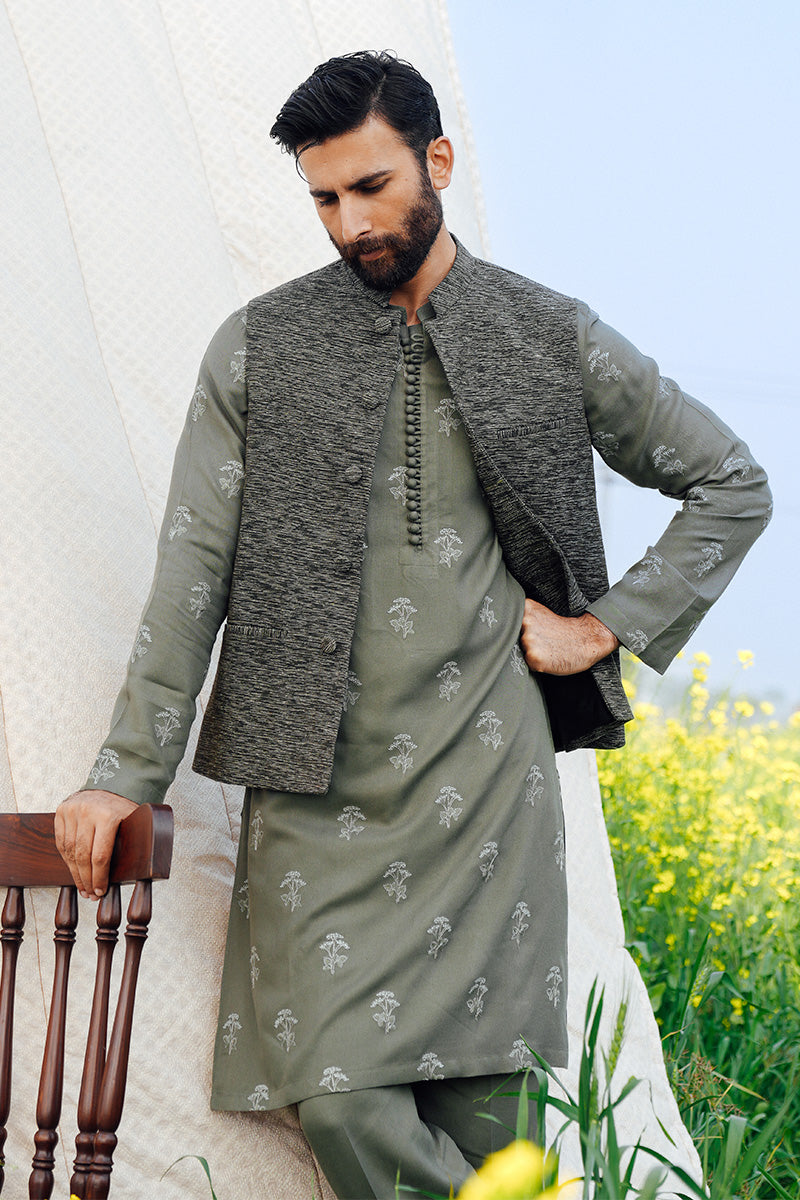 Sage Green Waistcoat