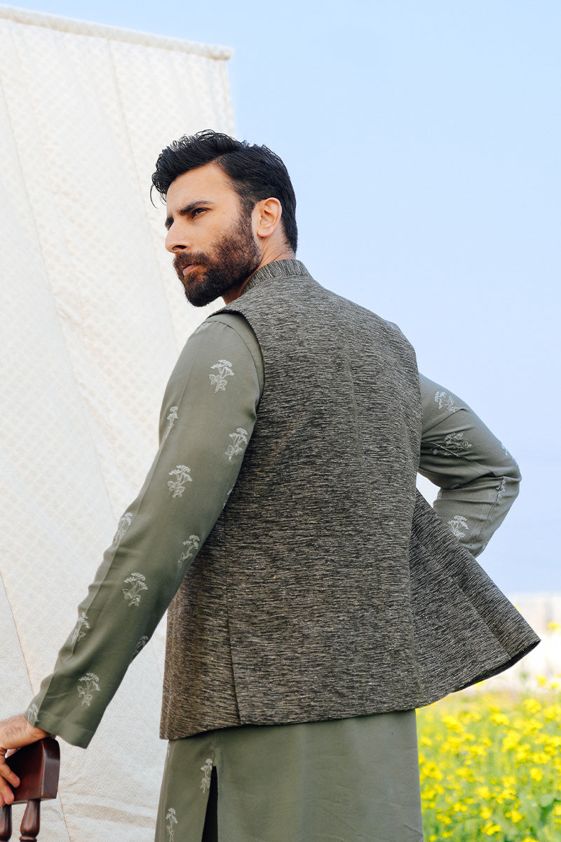Sage Green Waistcoat