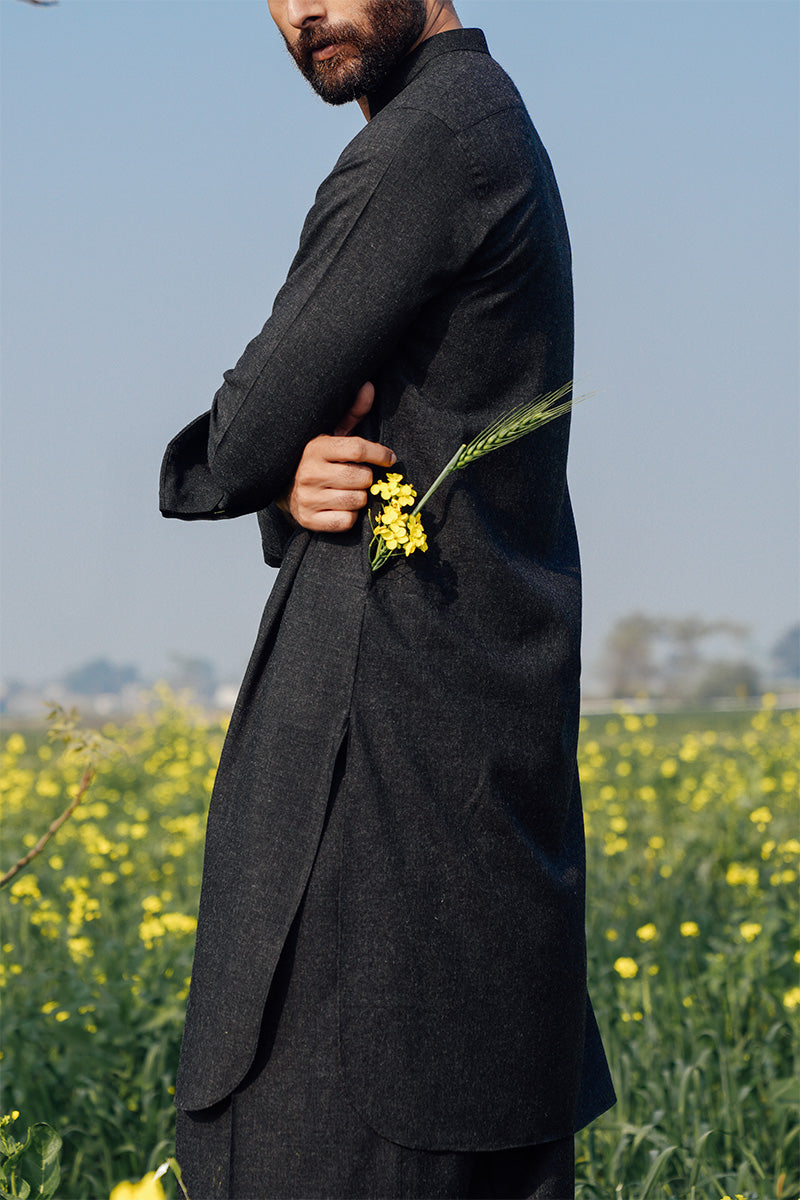 Classic Black Shalwar Kameez