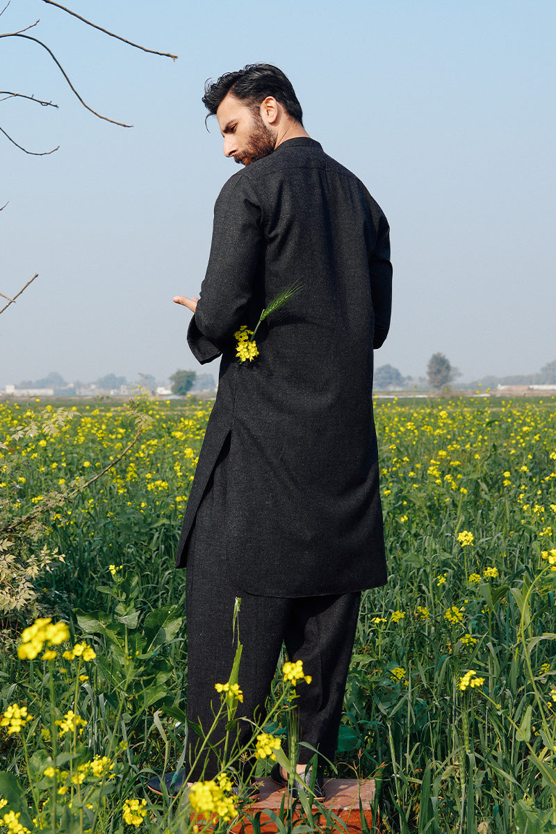 Classic Black Shalwar Kameez