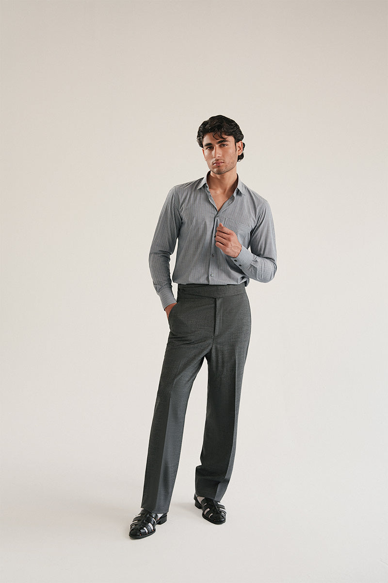Striped Grey Shirt