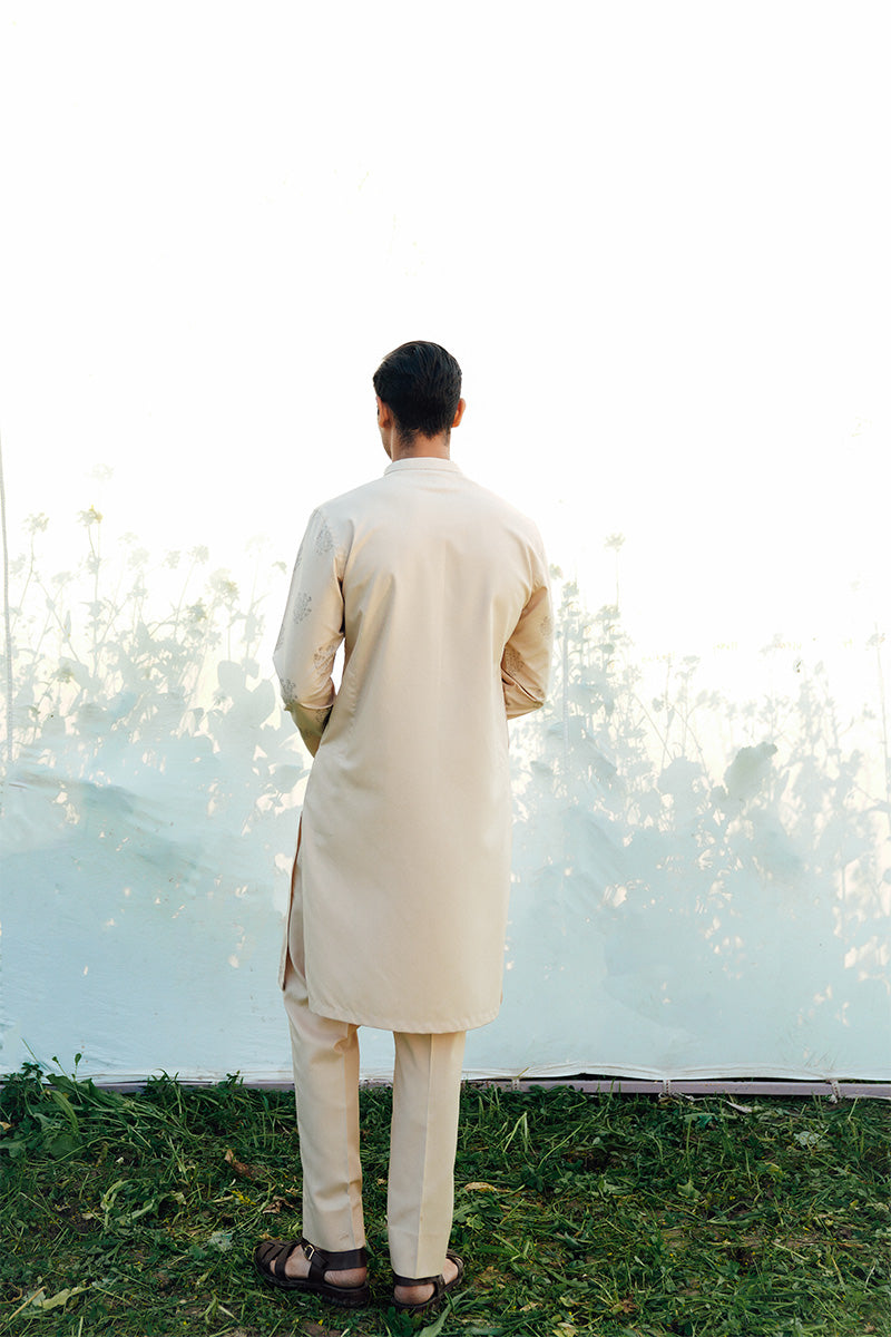 Beige Kurta Pajama
