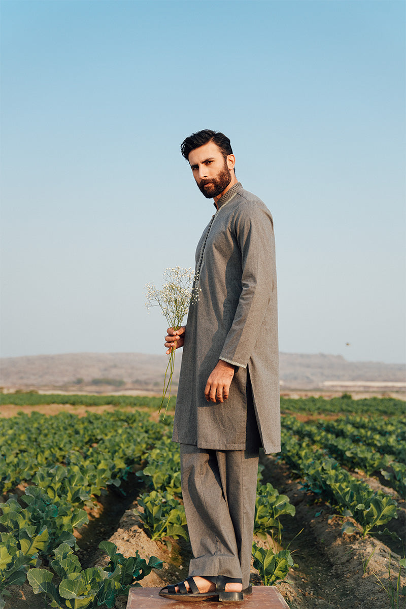 Grey Kurta Pajama