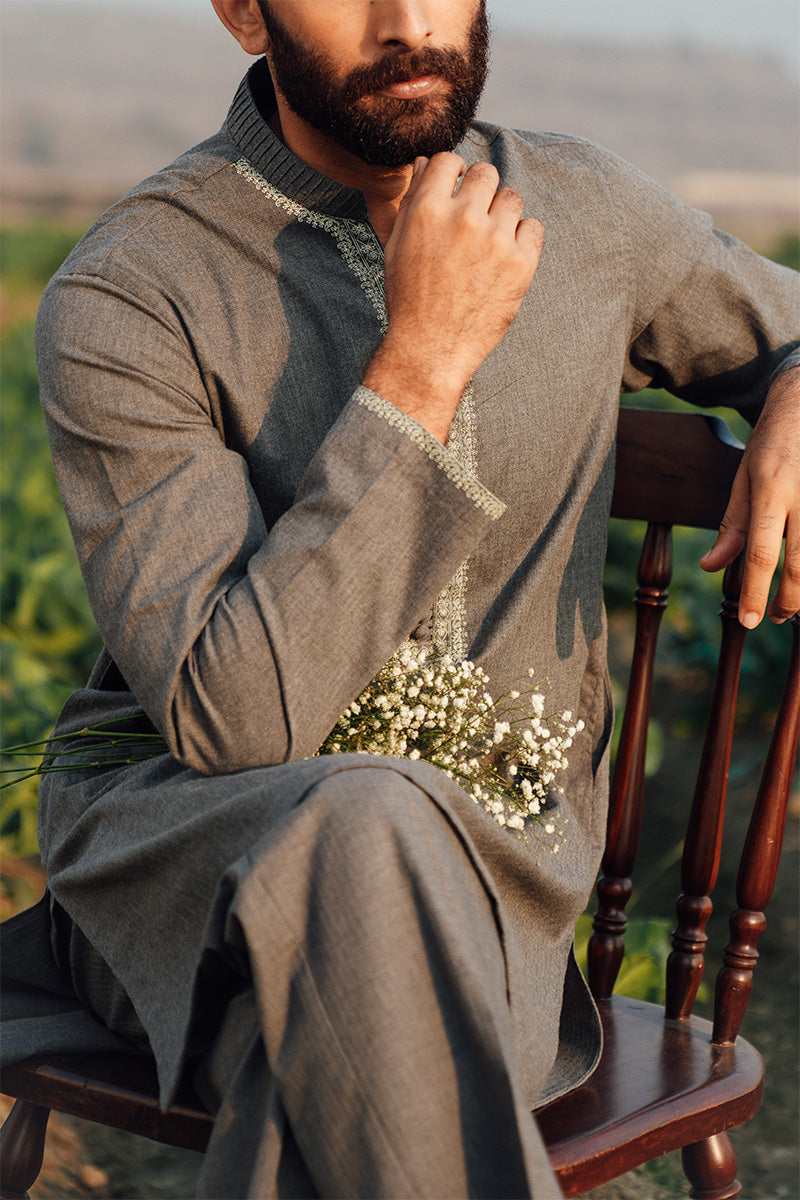 Grey Kurta Pajama