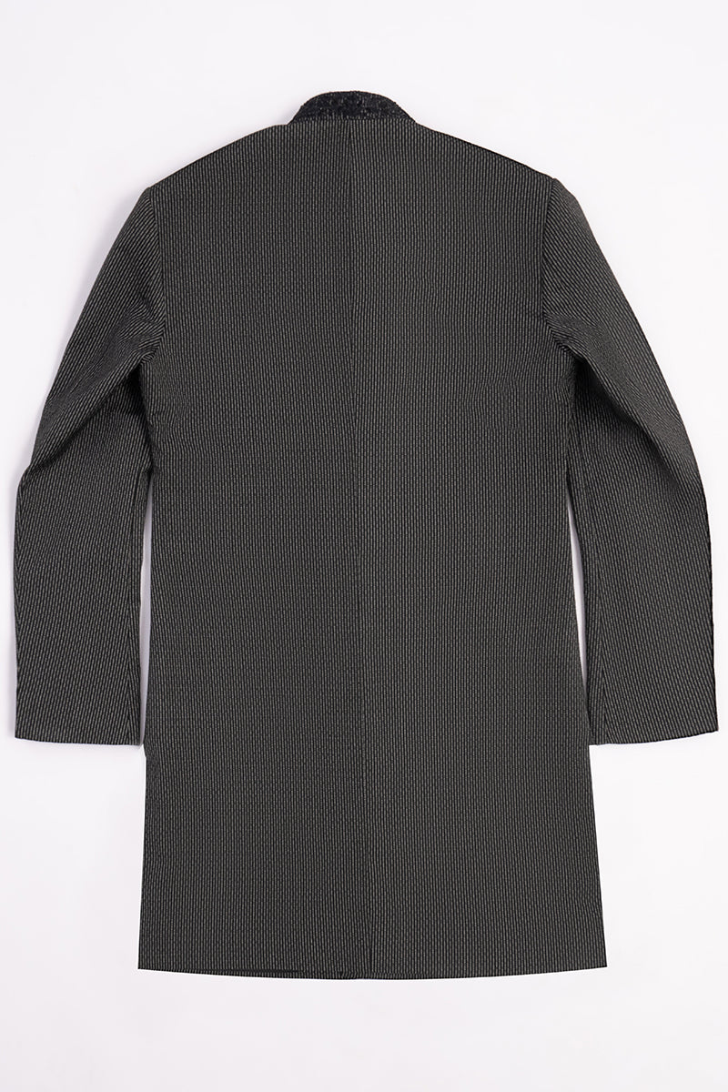 mens black sherwani for wedding