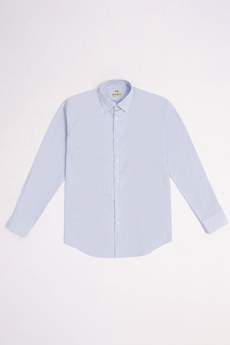 TAILORED FIT LIGHT BLUE FORMAL SHIRT