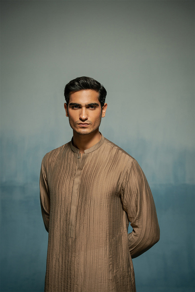 'Caramel' Kurta Pajama
