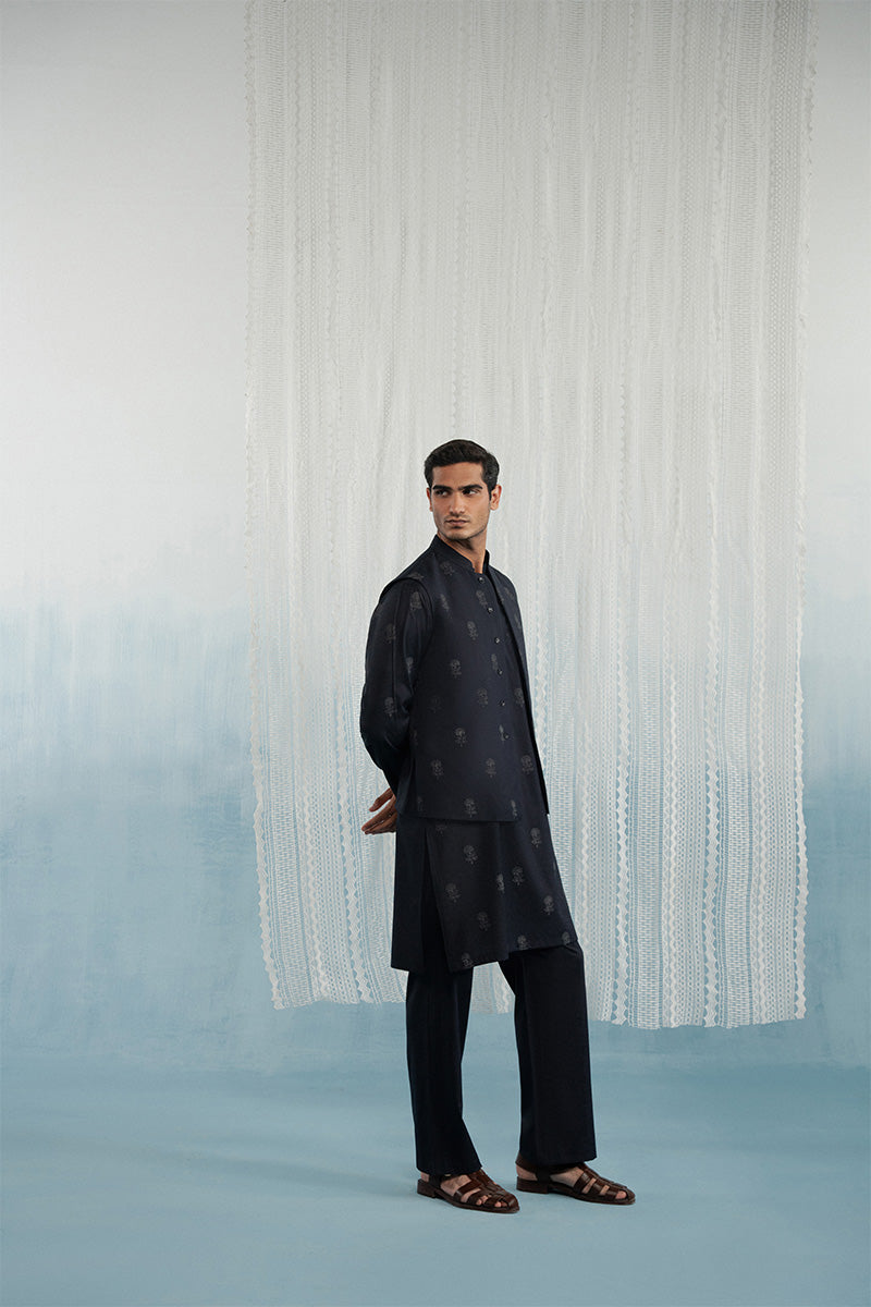'Navy Blue' Waistcoat