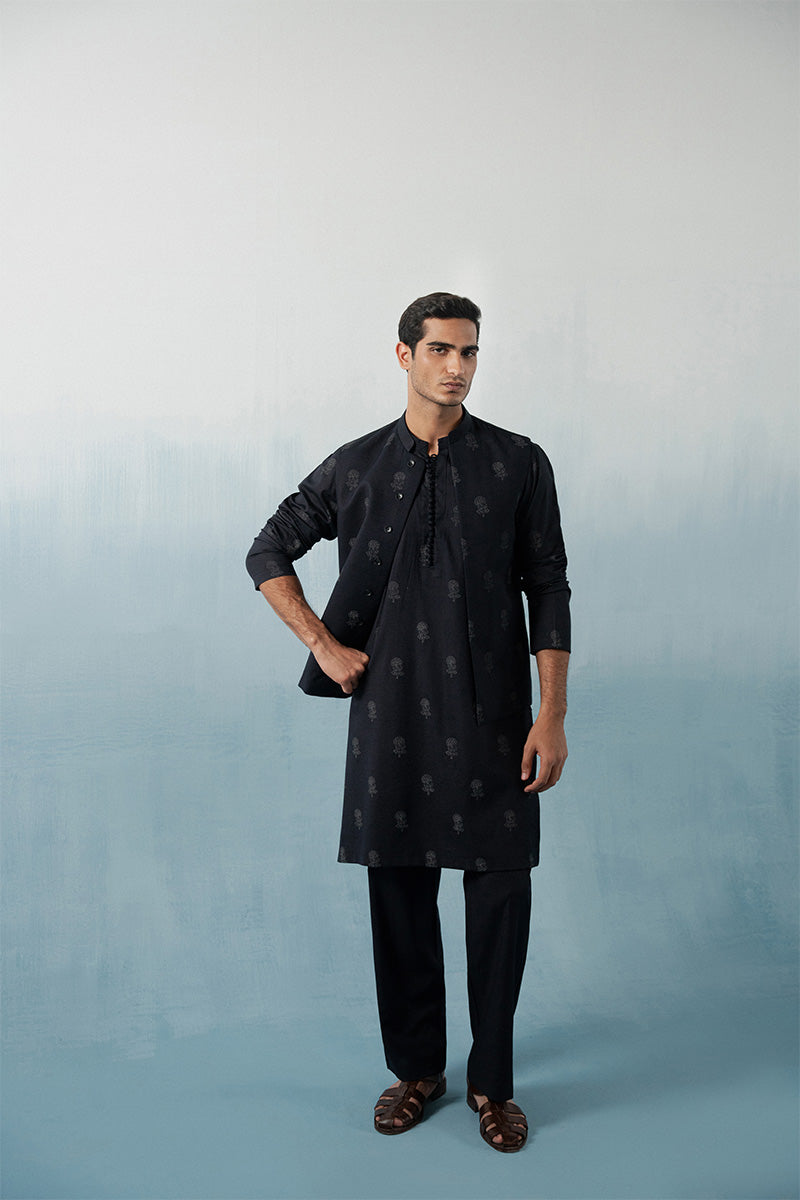 'Navy Blue' Kurta Pajama