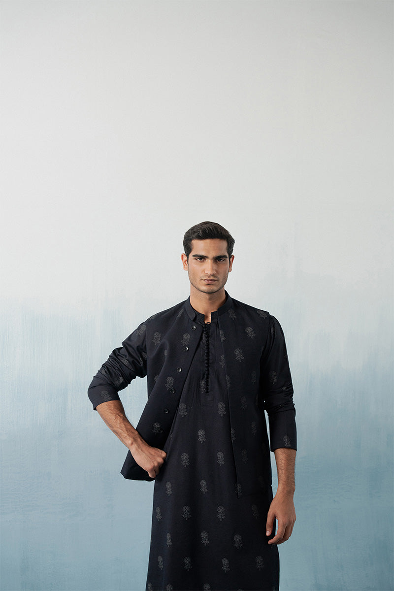 'Navy Blue' Kurta Pajama