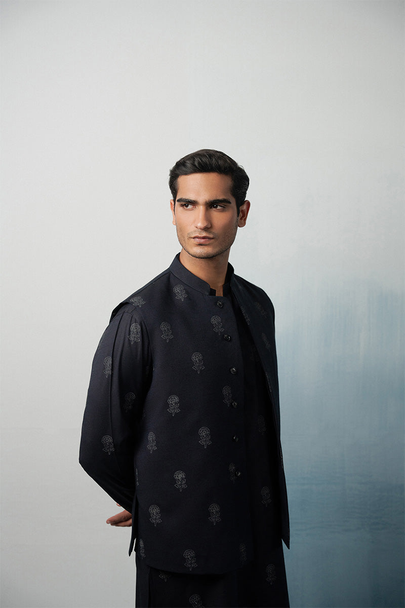 'Navy Blue' Waistcoat