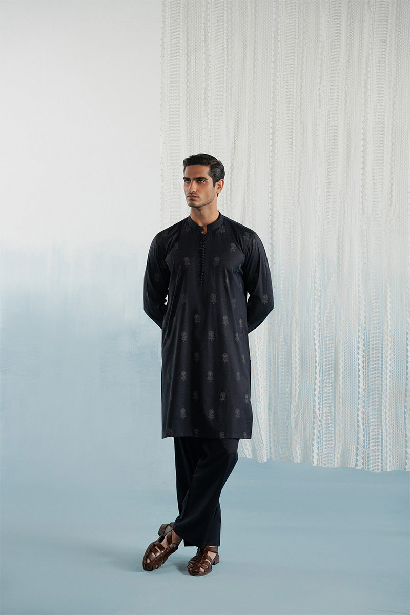 'Navy Blue' Kurta Pajama