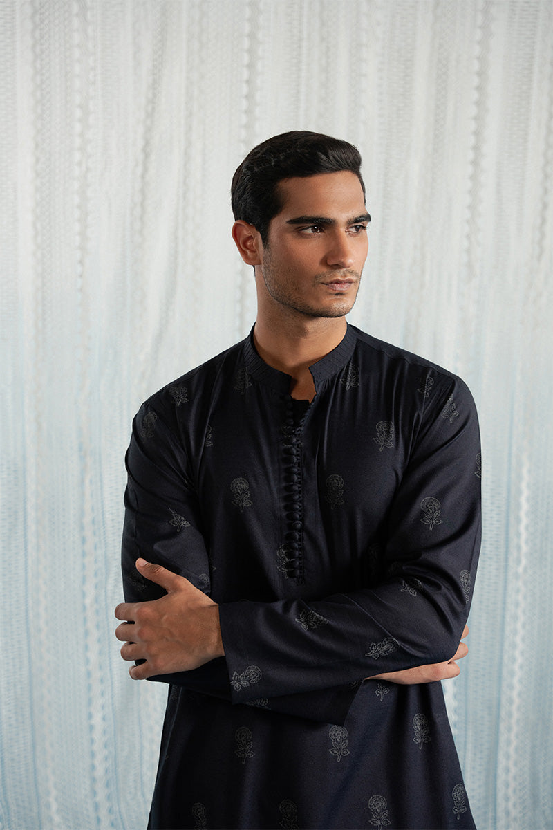 'Navy Blue' Kurta Pajama