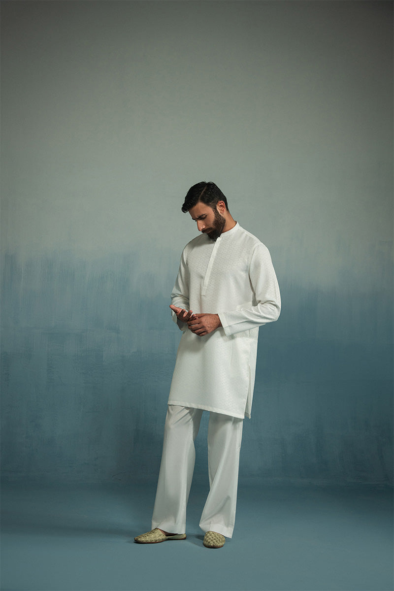 'White' Kurta Pajama