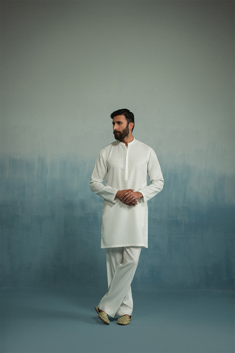 'White' Kurta Pajama