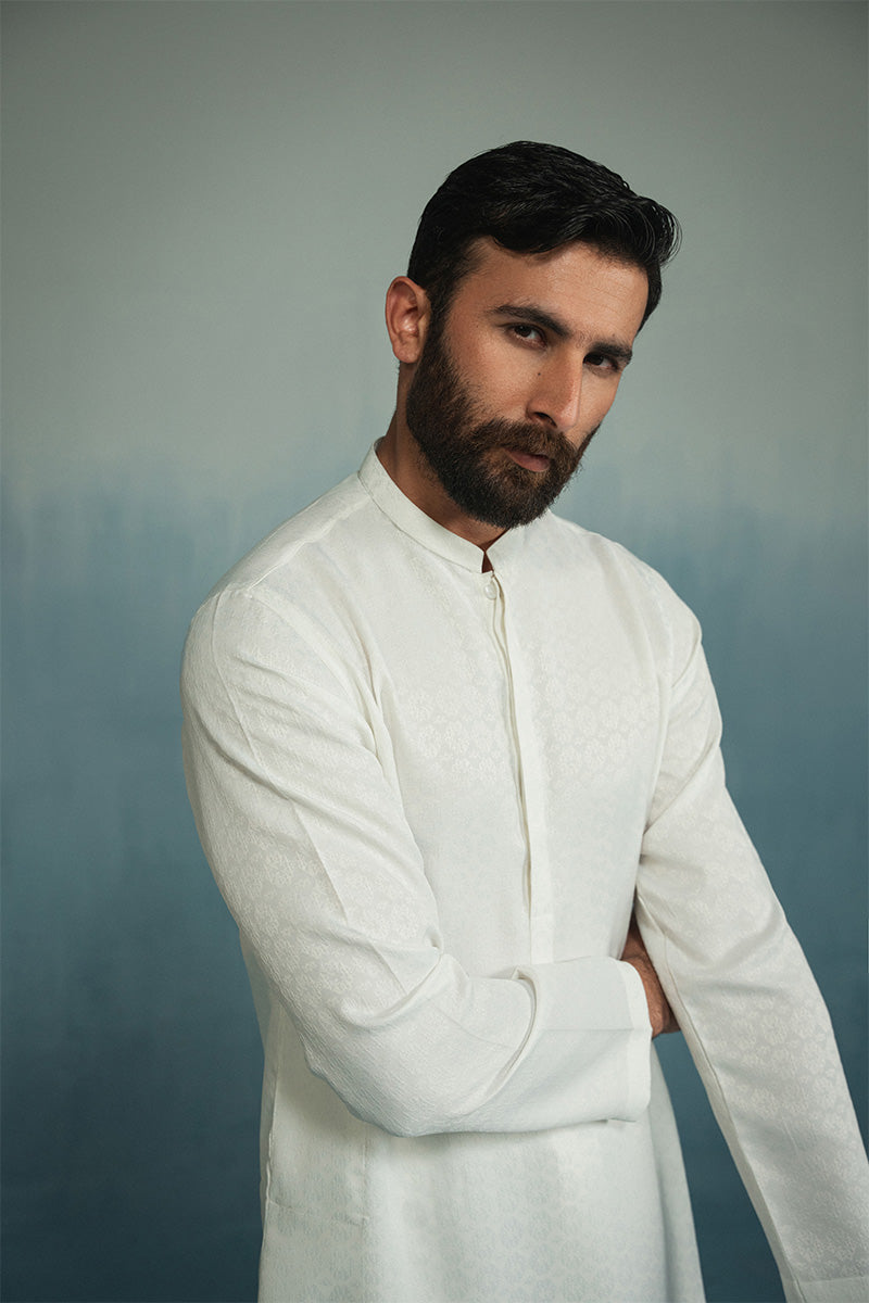 'White' Kurta Pajama
