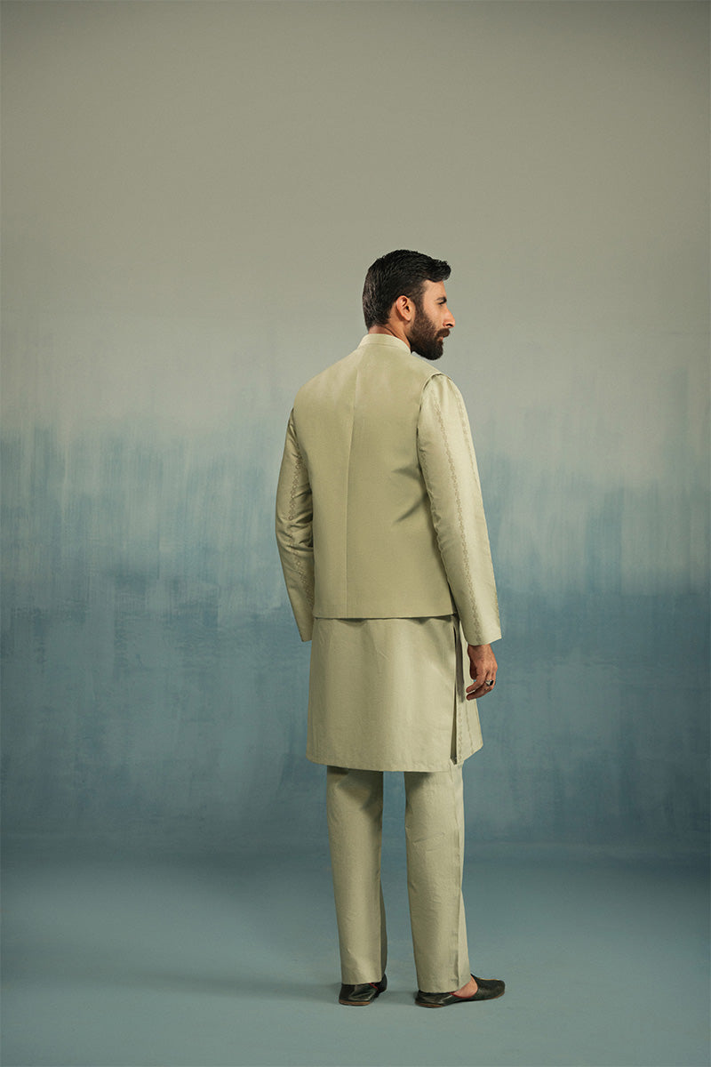 'Light Green' Waistcoat