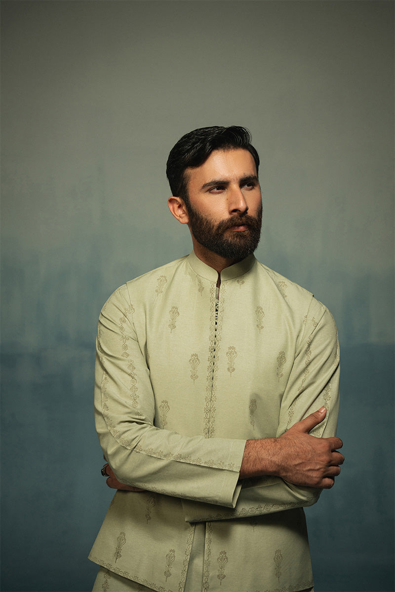 'Light Green' Waistcoat