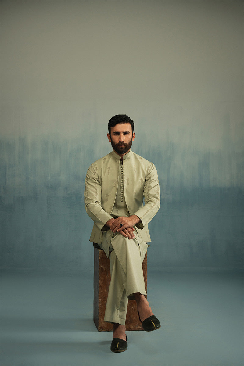 'Light Green' Waistcoat