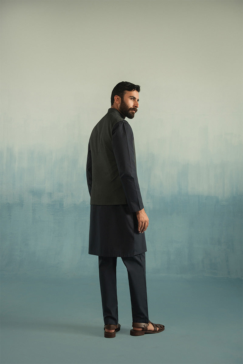 'Dark Green' Waistcoat