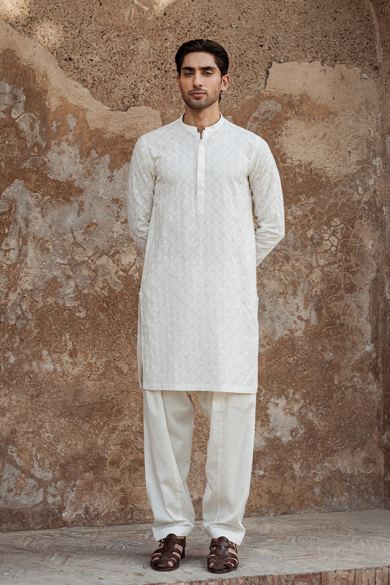 Ivory White Kurta