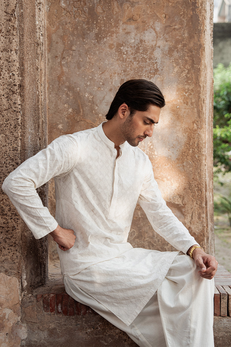 Ivory White Kurta