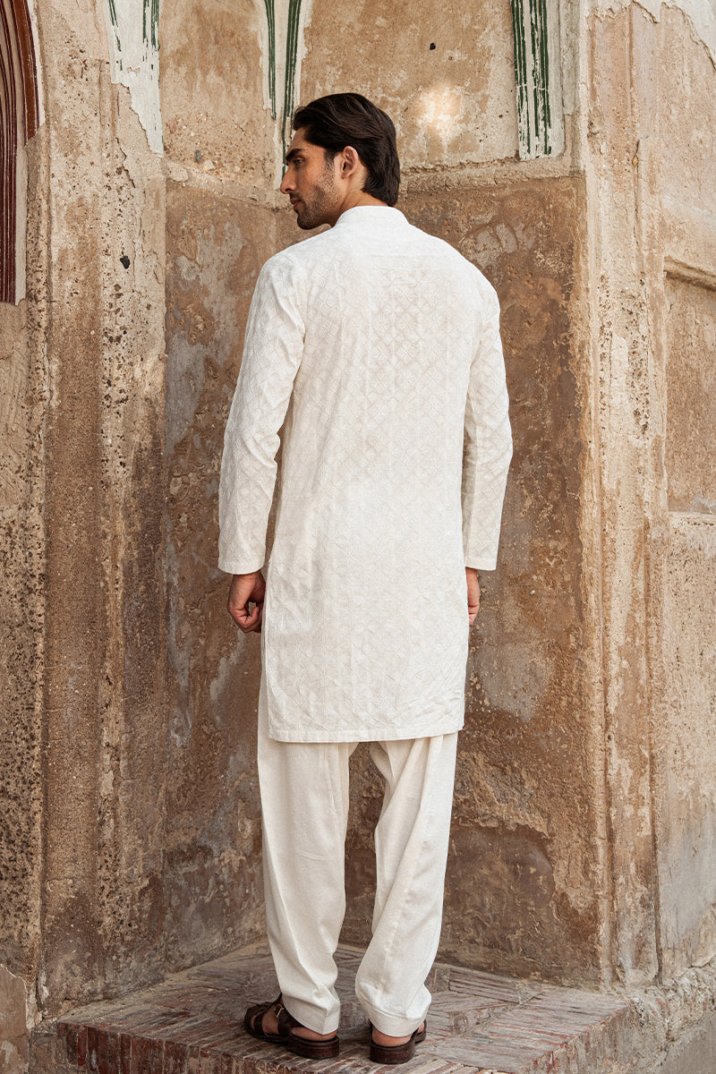Ivory White Kurta