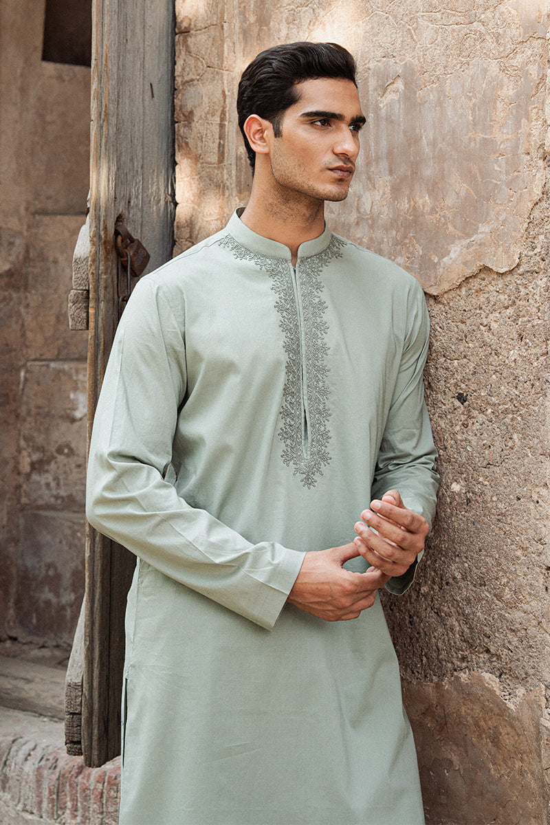 Mint Green Kurta Shalwar