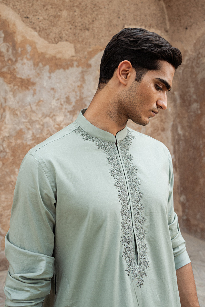 Mint Green Kurta Shalwar