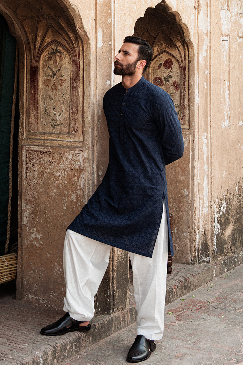 Blue Kurta