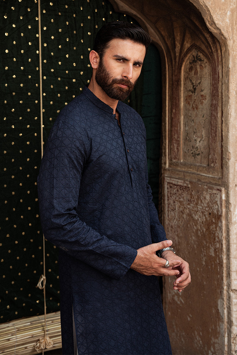 Blue Kurta