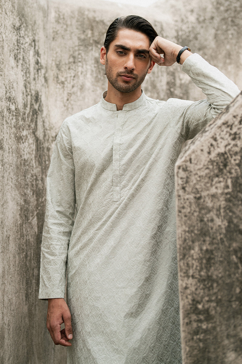 Ice Grey Kurta Shalwar