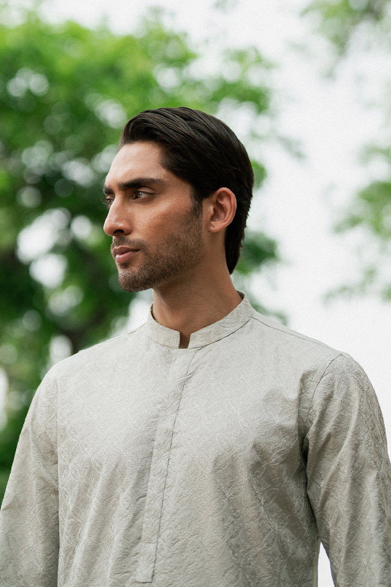 Ice Grey Kurta Shalwar