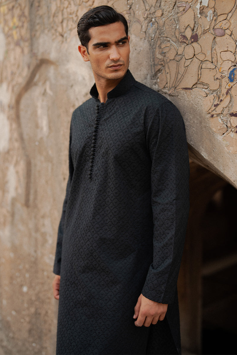 Black Kurta