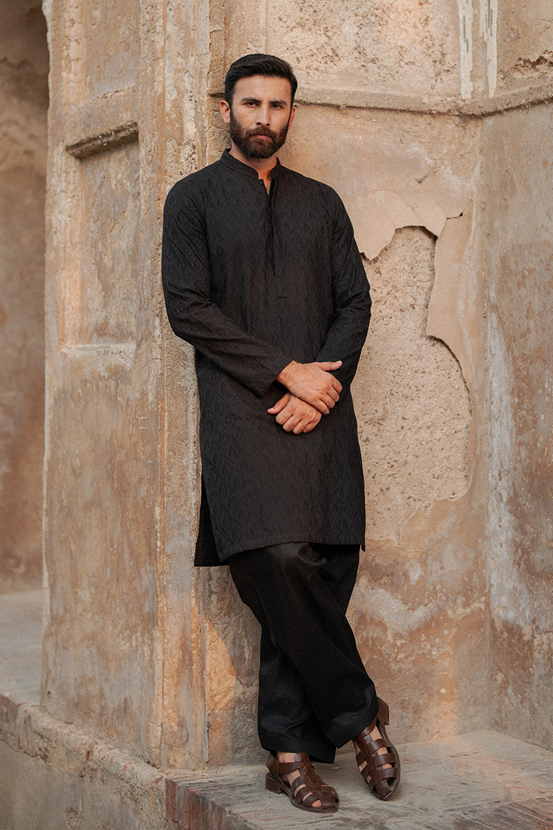 Black Kurta