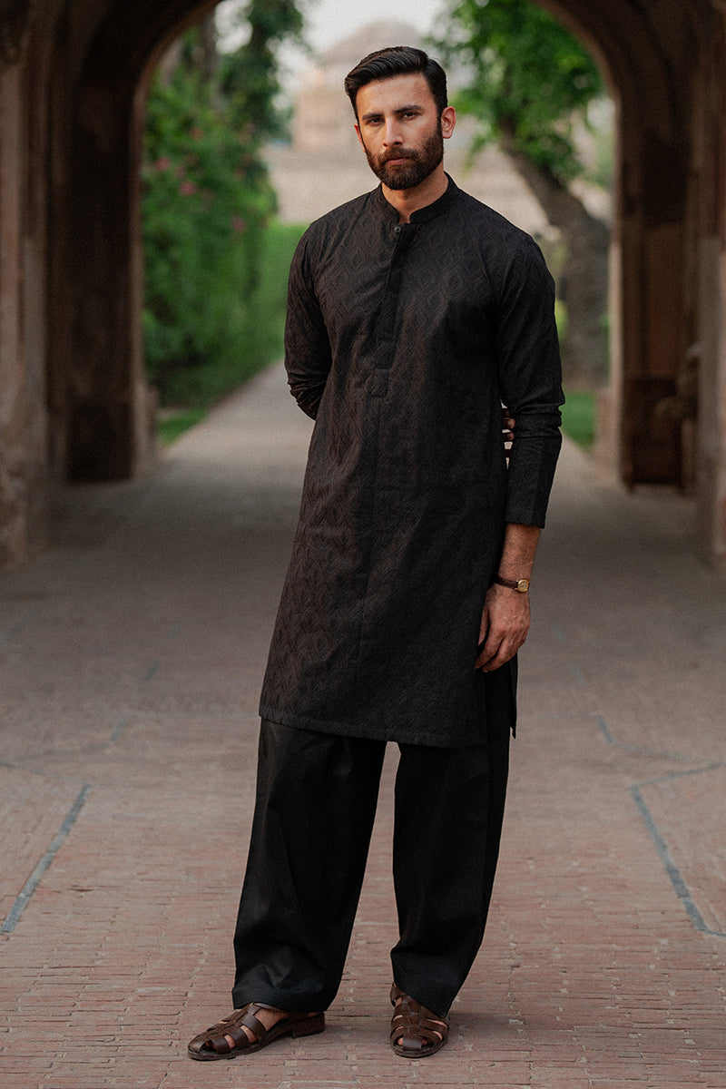 Black Kurta