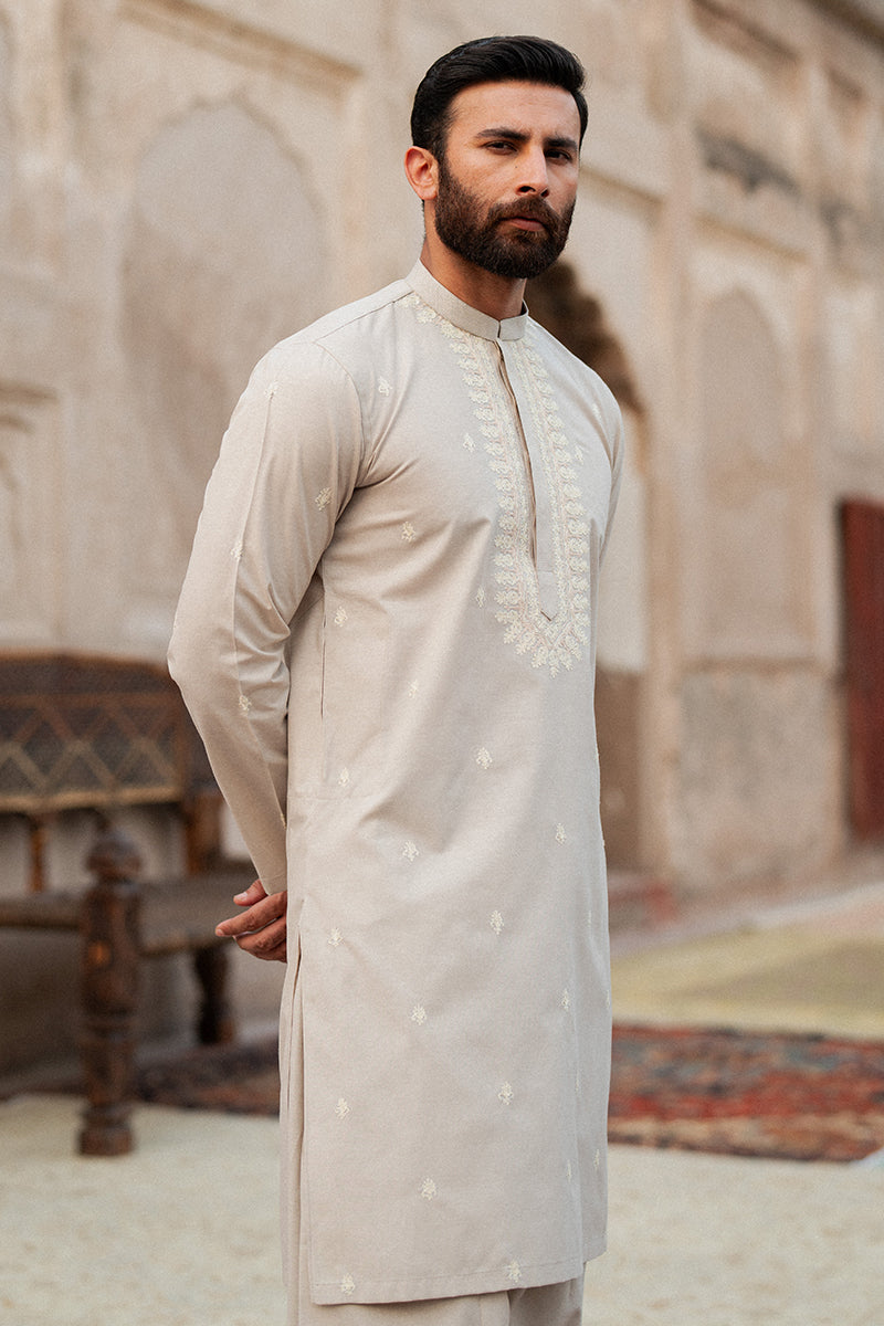 Salmon Pink Kurta Shalwar
