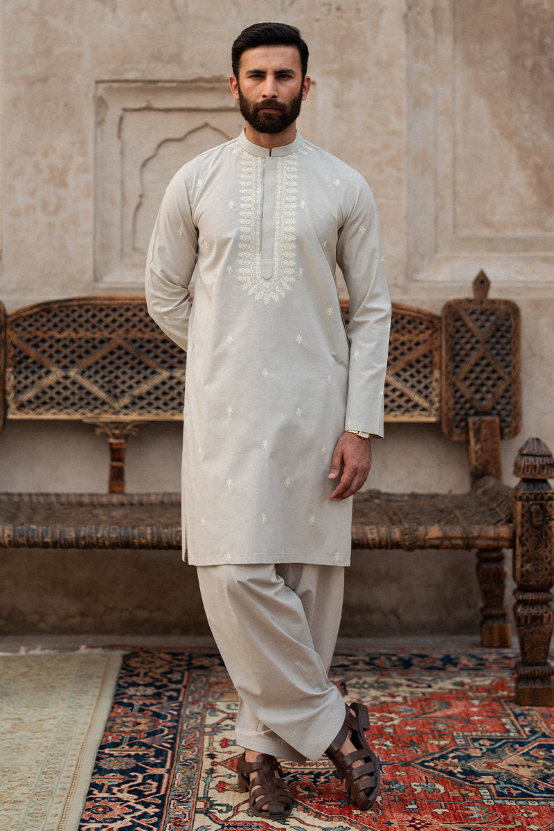Salmon Pink Kurta Shalwar