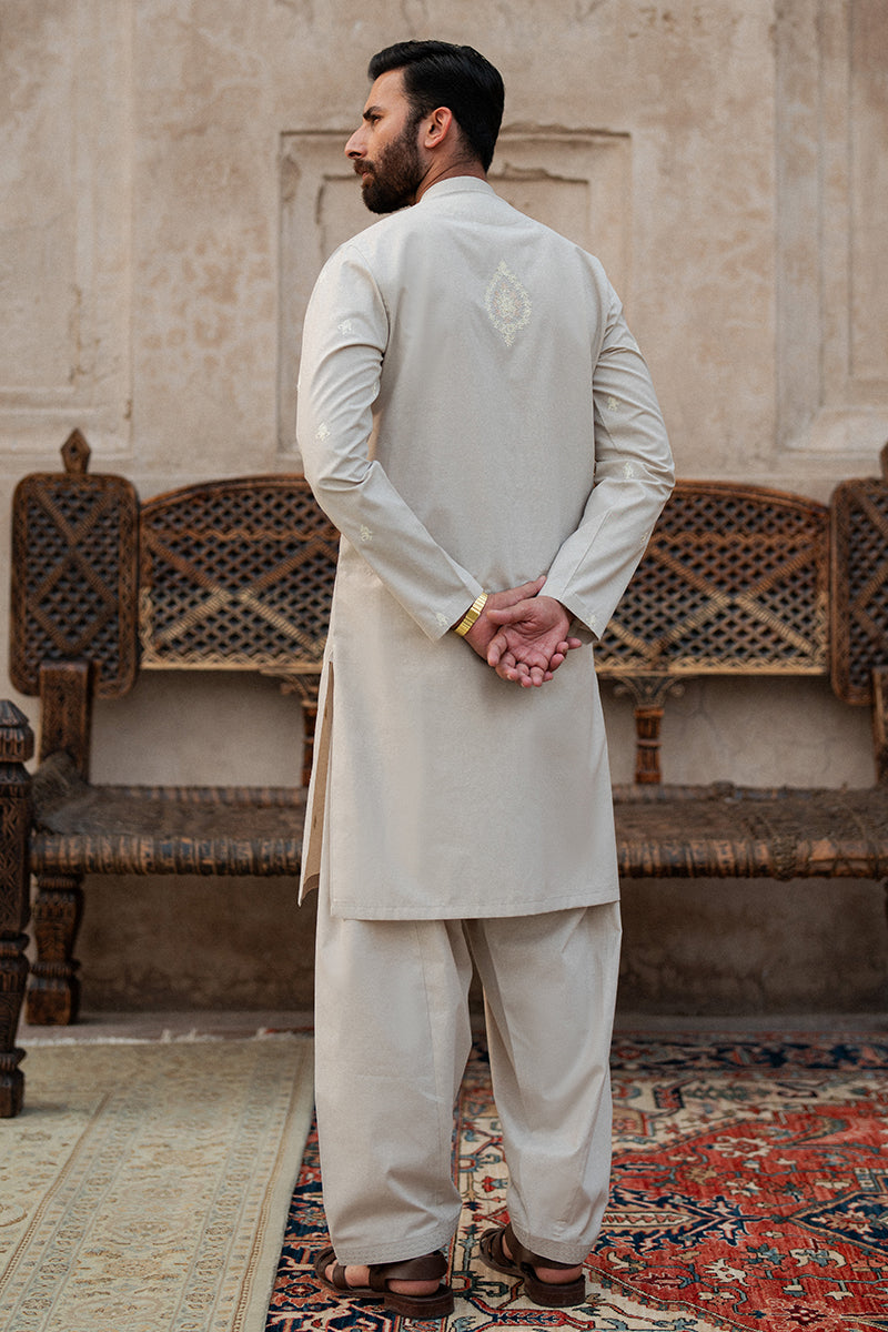 Salmon Pink Kurta Shalwar