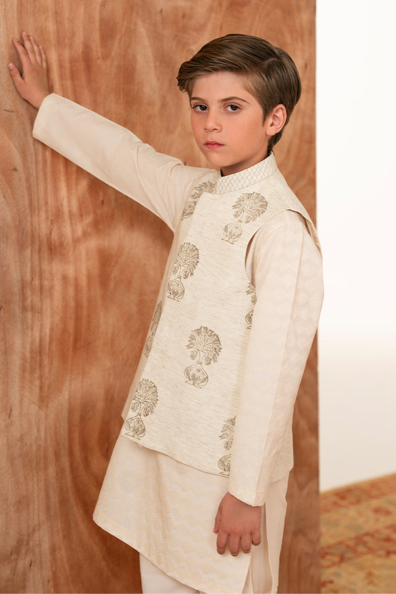 Cream Waistcoat