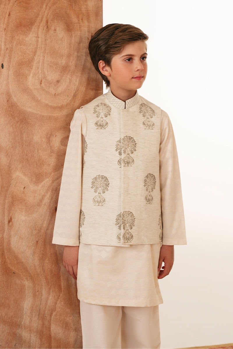 Cream Waistcoat