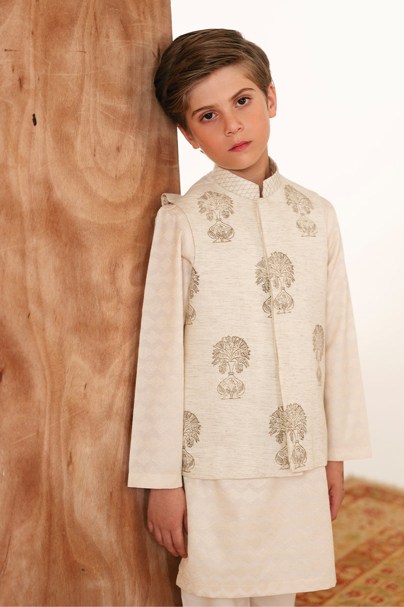 Cream Waistcoat