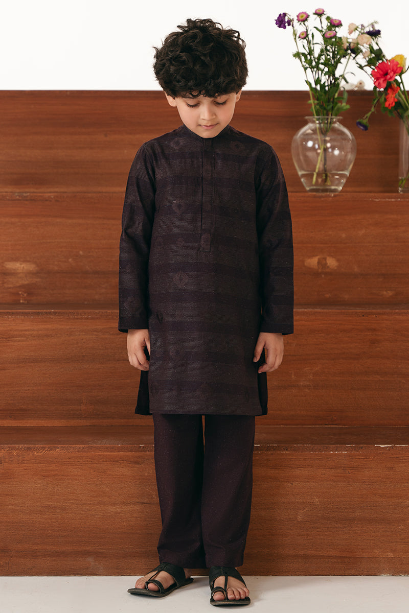 Plum Kurta Pajama