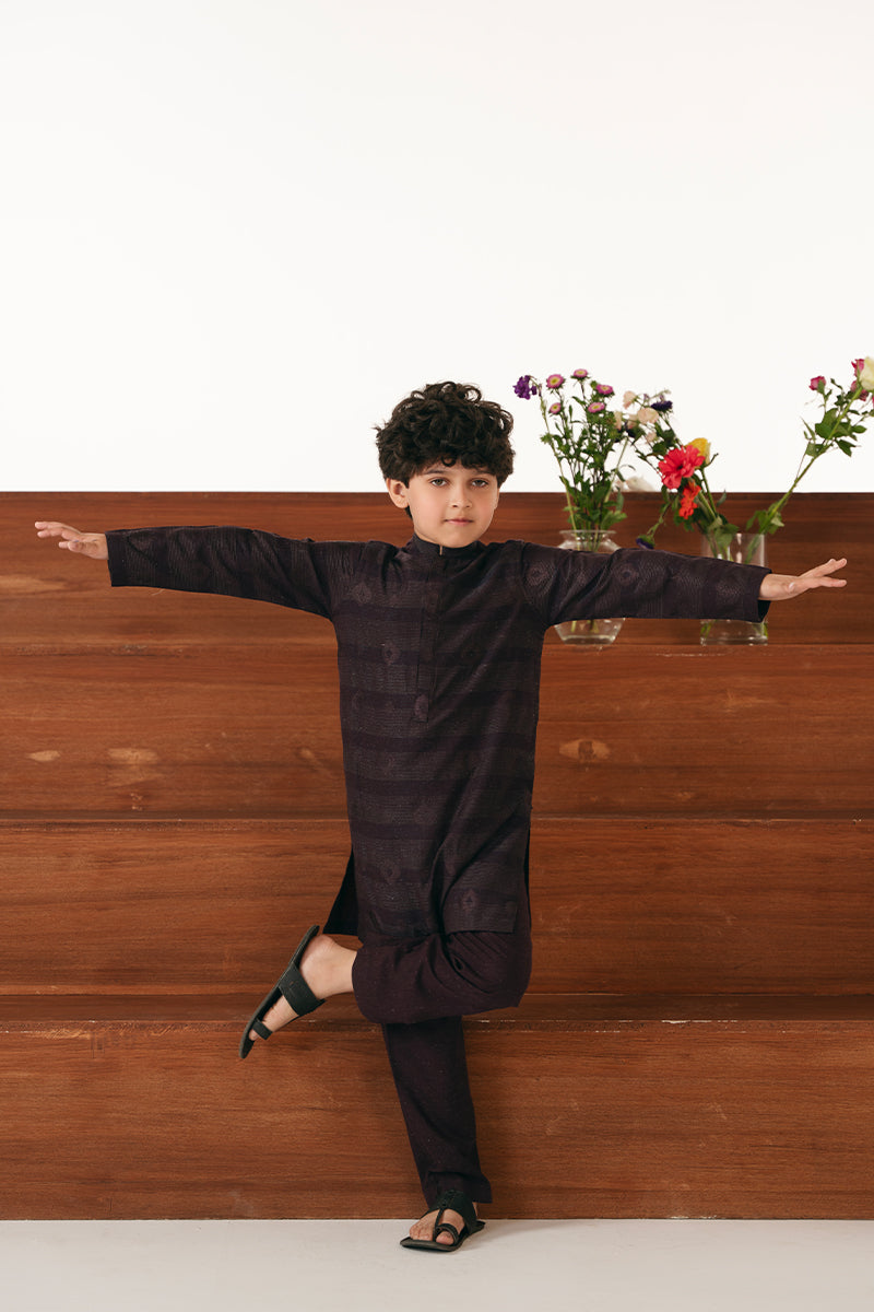 Plum Kurta Pajama