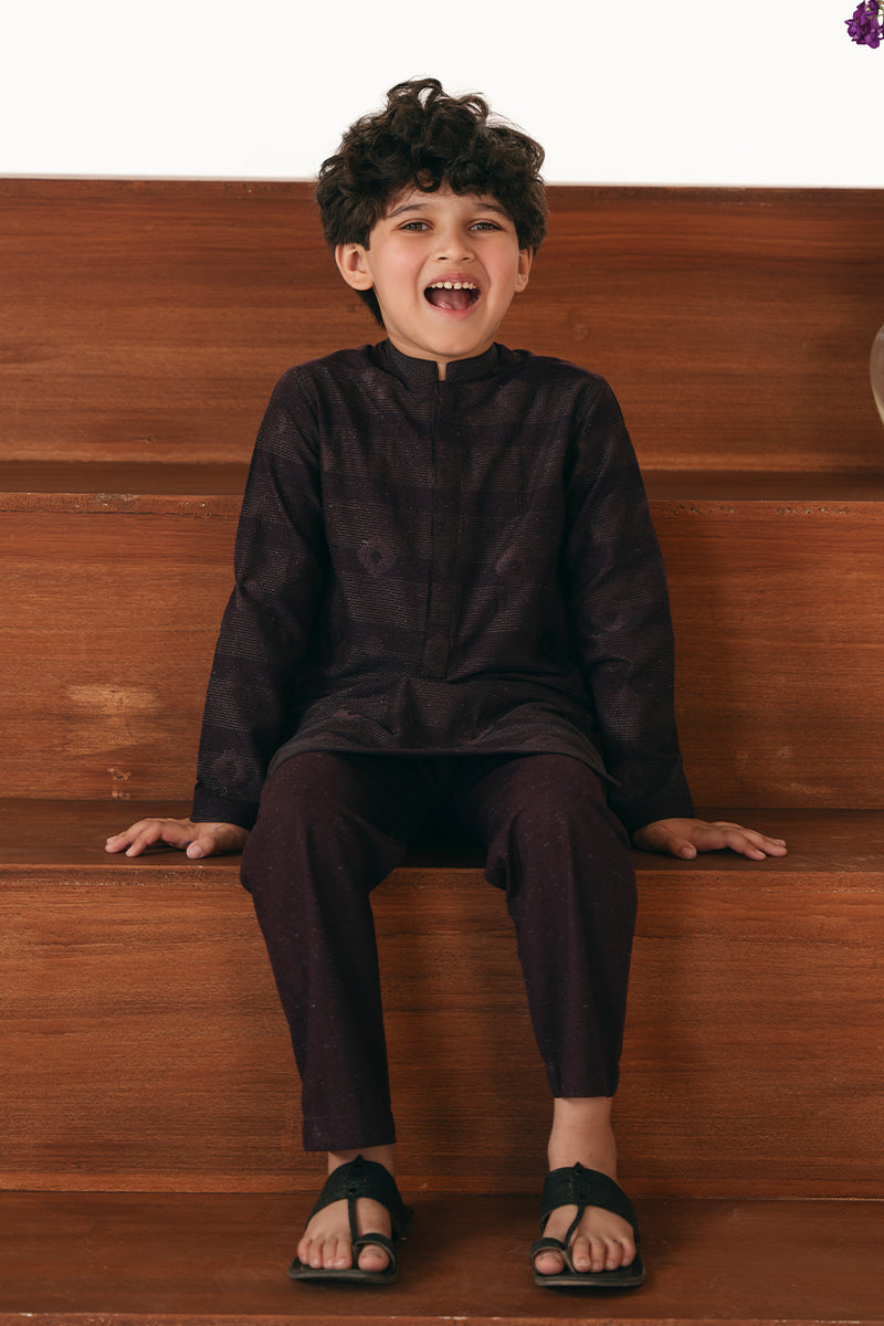 Plum Kurta Pajama
