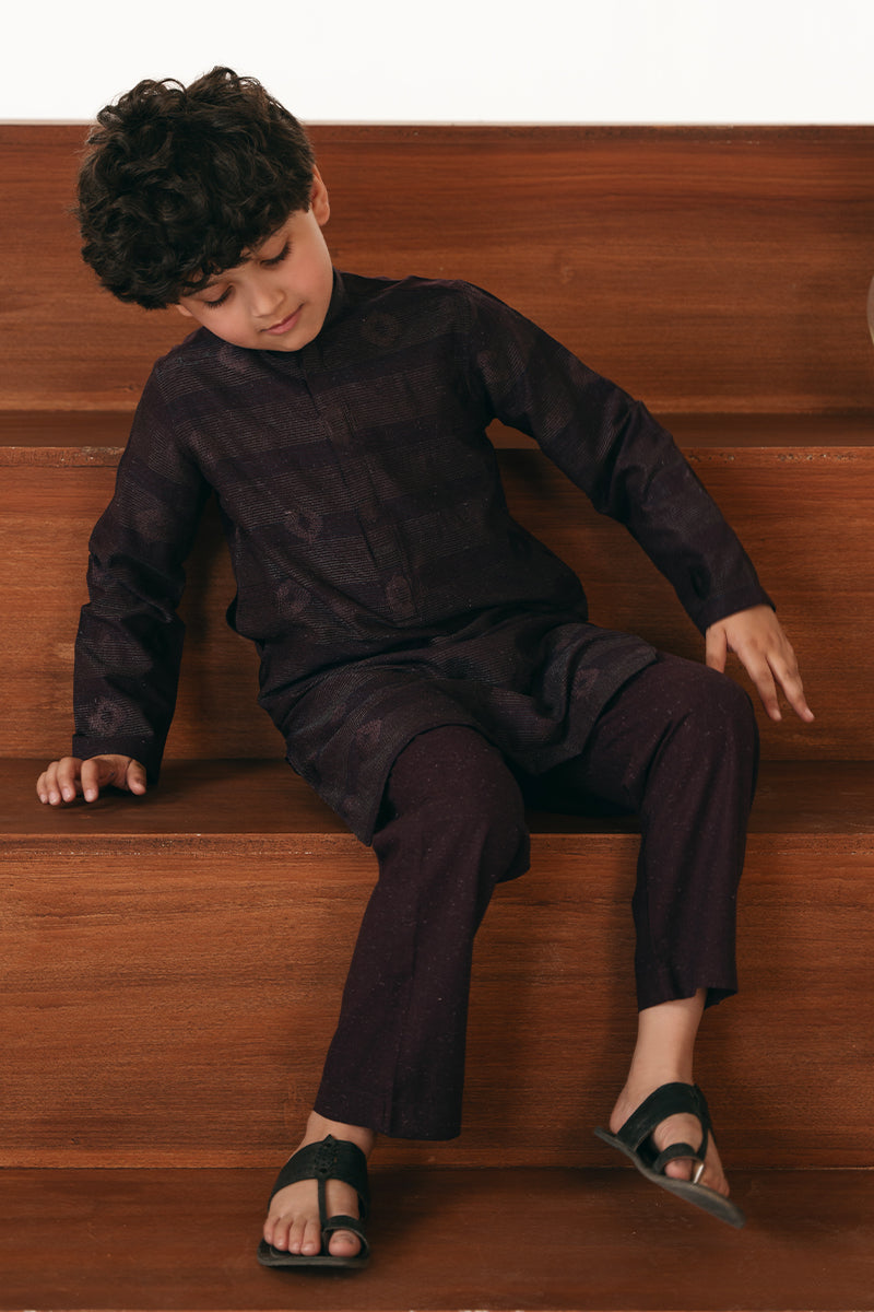 Plum Kurta Pajama