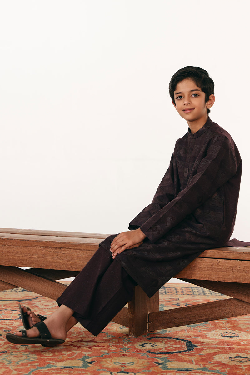 Plum Kurta Pajama