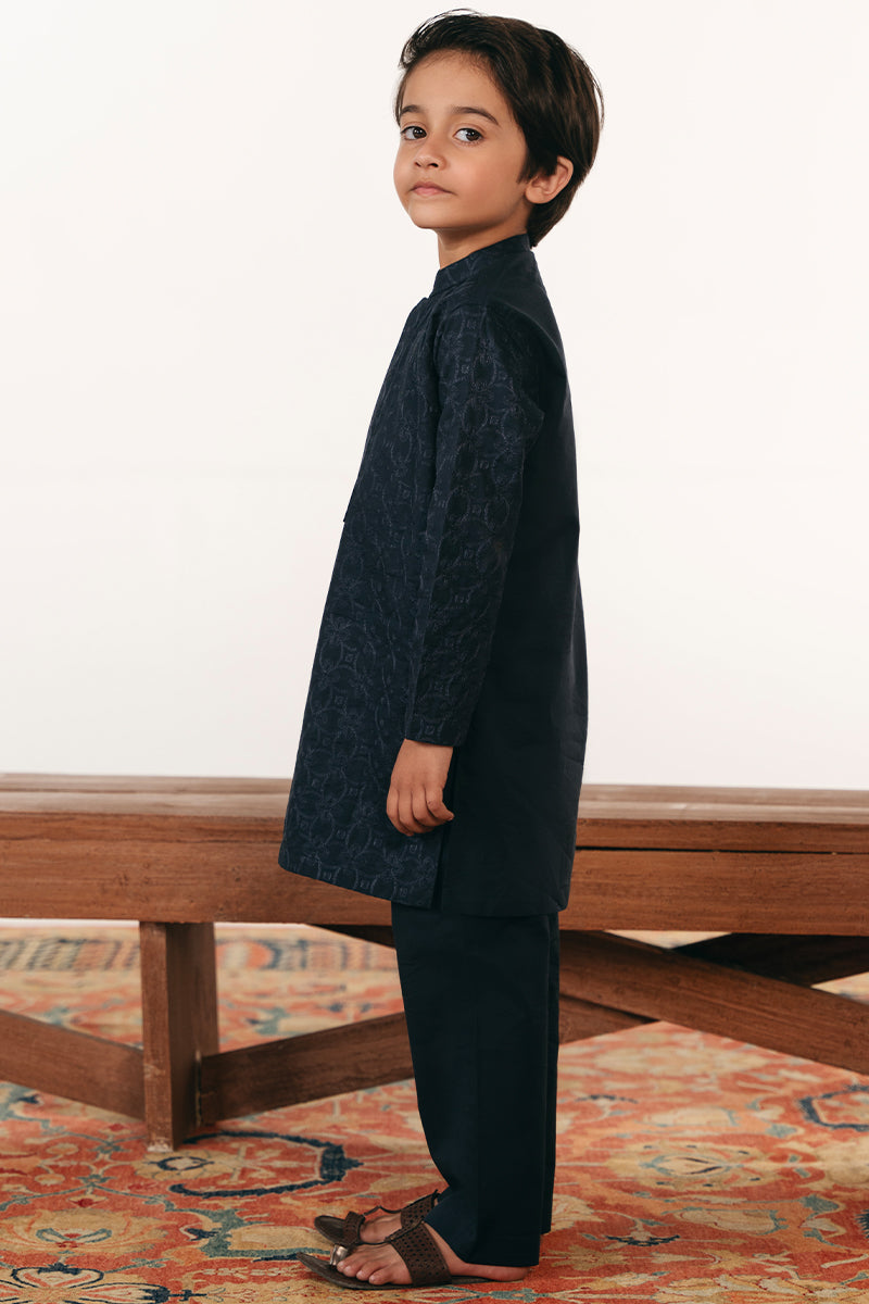 Navy Blue Kurta Pajama