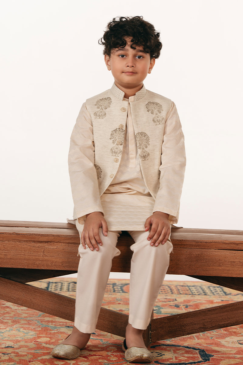 Cream Waistcoat