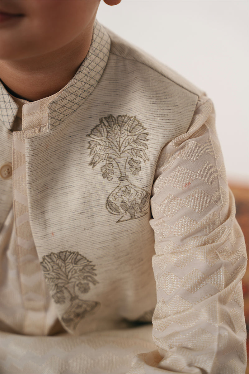 Cream Waistcoat